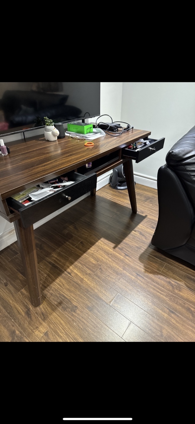 Brown Wooden Desk