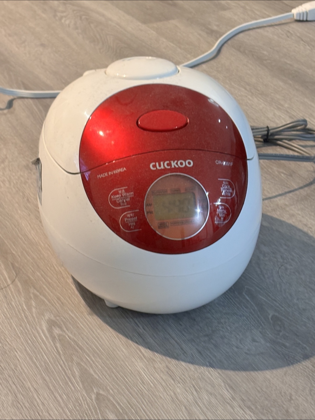 Cuckoo CR-0351F 3-Cup Electric Rice Cooker - photo 2