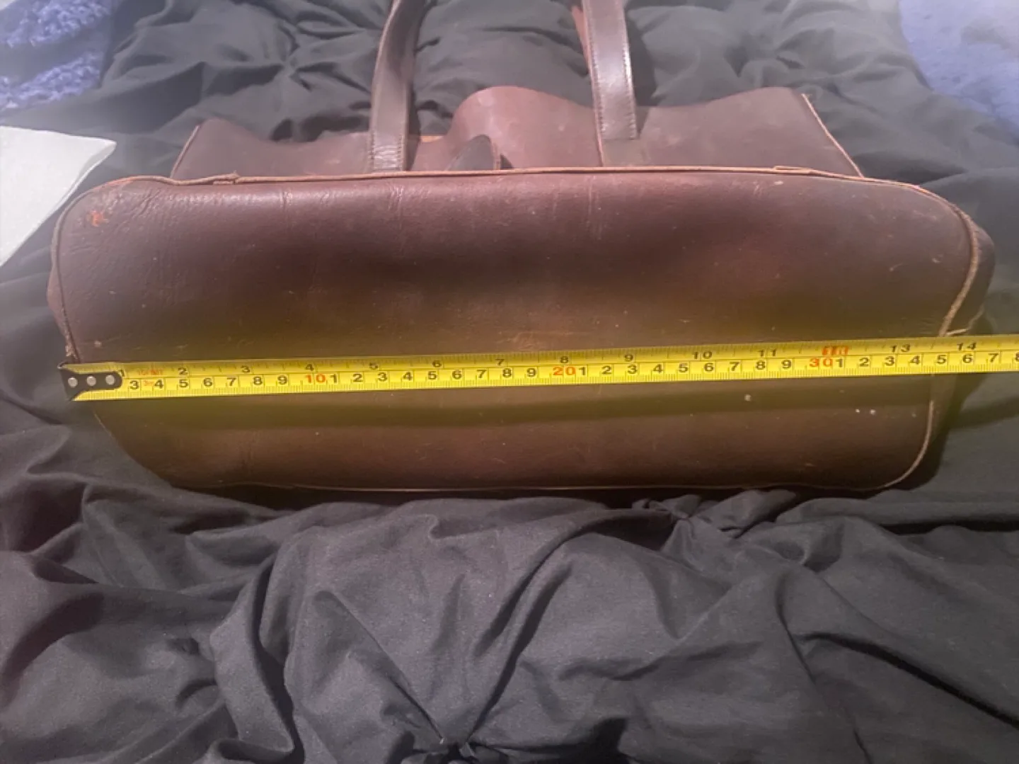 🥕 Leather Tote Bag 🥕 image indicator(3)