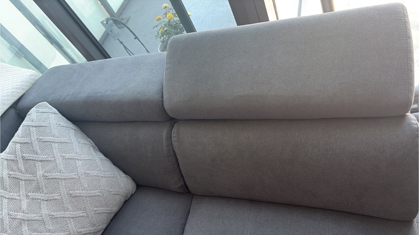 Grey Sectional Sofa with Pull-Out Bed - photo 5
