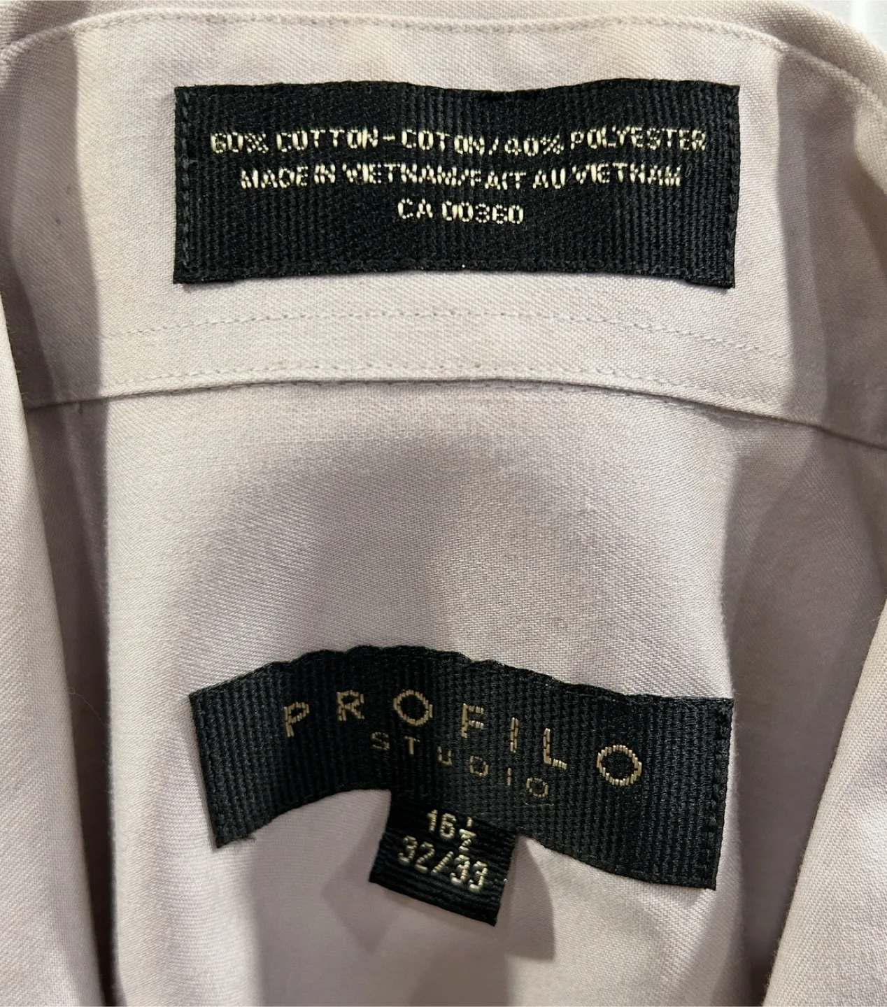 Profilo Studio Mens Long Sleeve Button Down Dress/Suit Shirts image indicator(5)