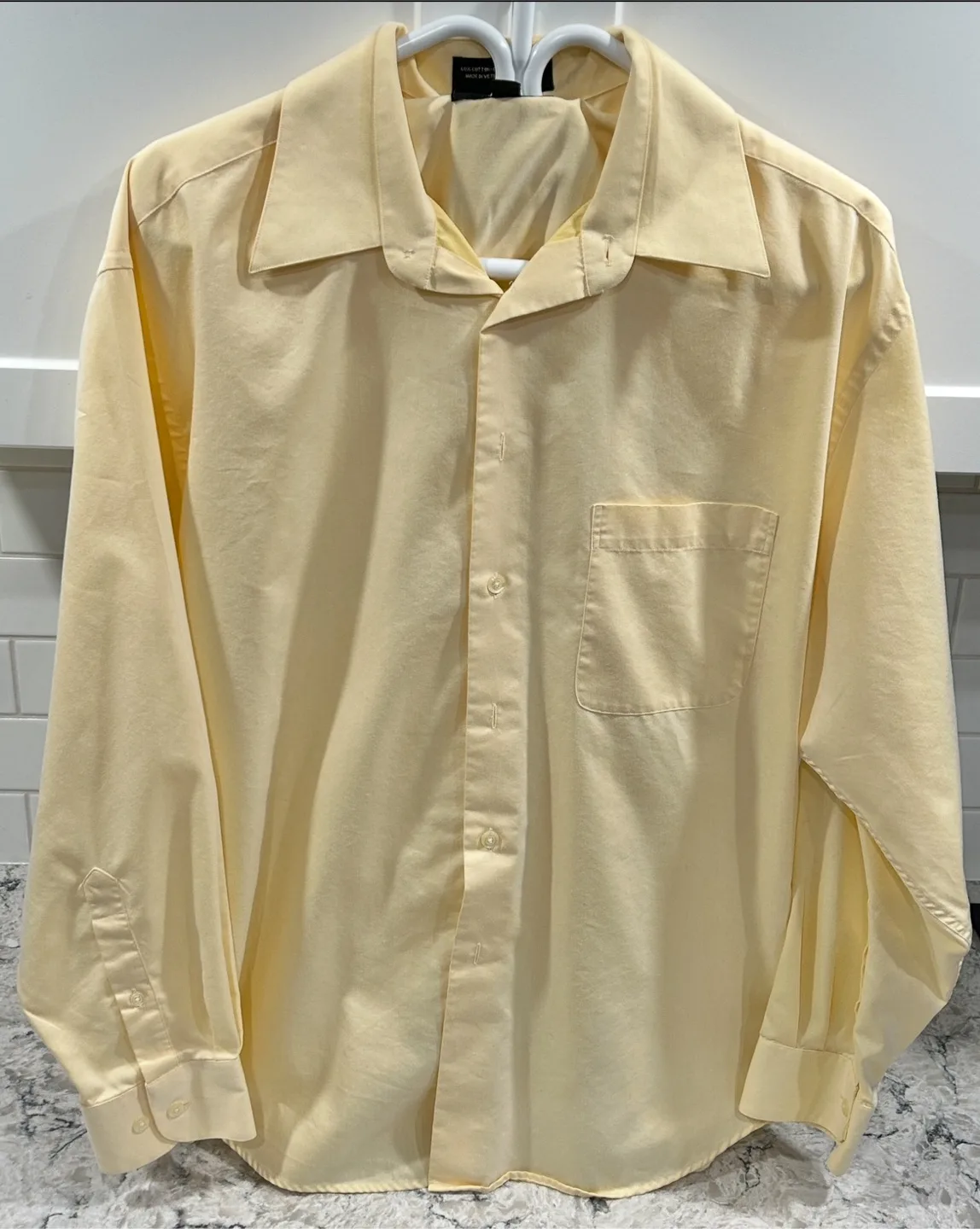 Profilo Studio Mens Long Sleeve Button Down Dress/Suit Shirts image indicator(2)