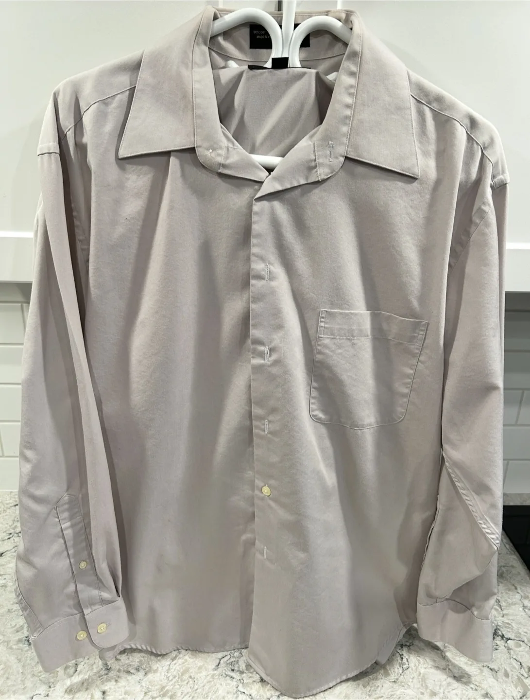 Profilo Studio Mens Long Sleeve Button Down Dress/Suit Shirts image indicator(4)