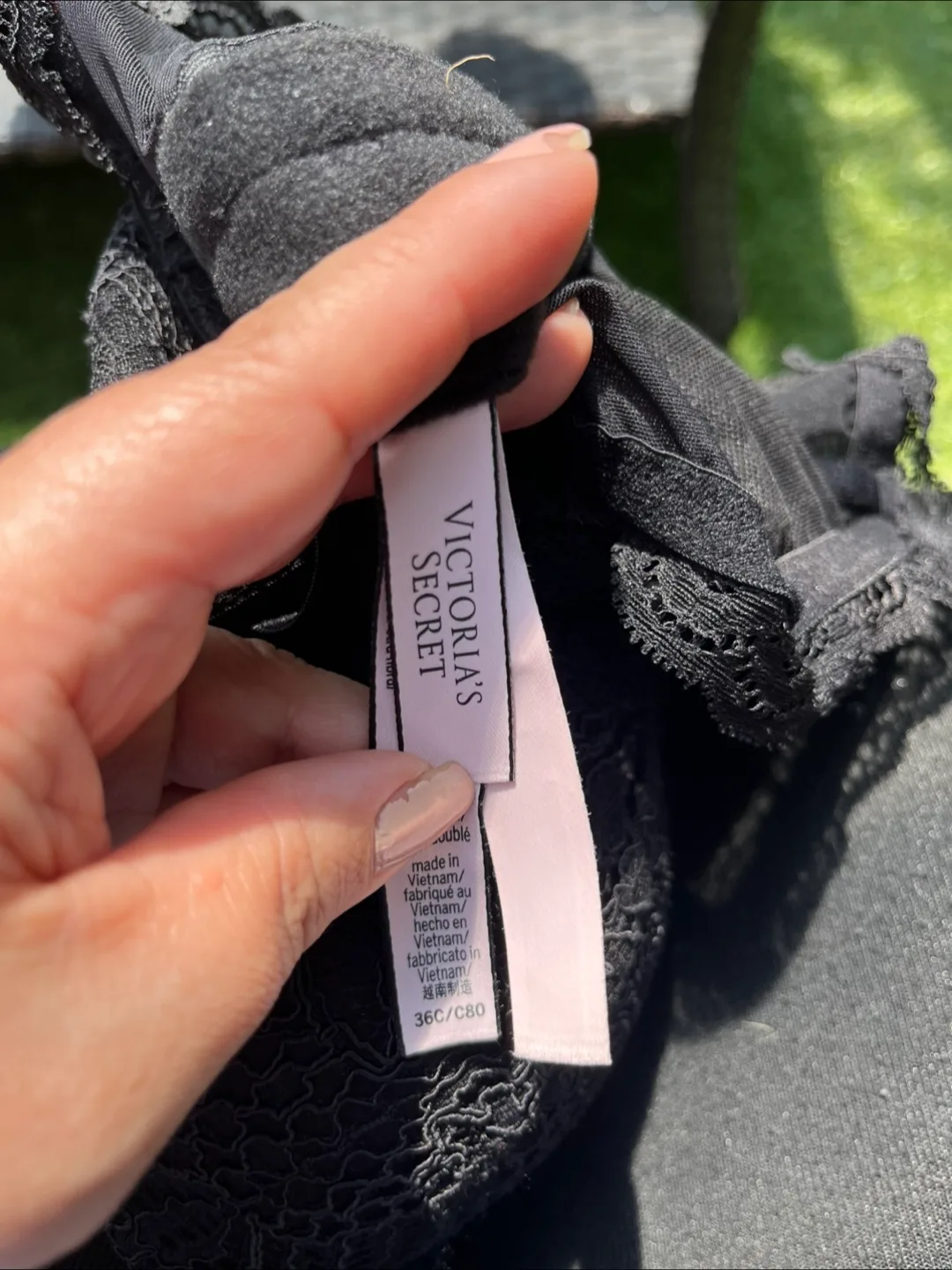 Victoria's Secret Black Lace Corset Bustier - Size 36C image indicator(7)