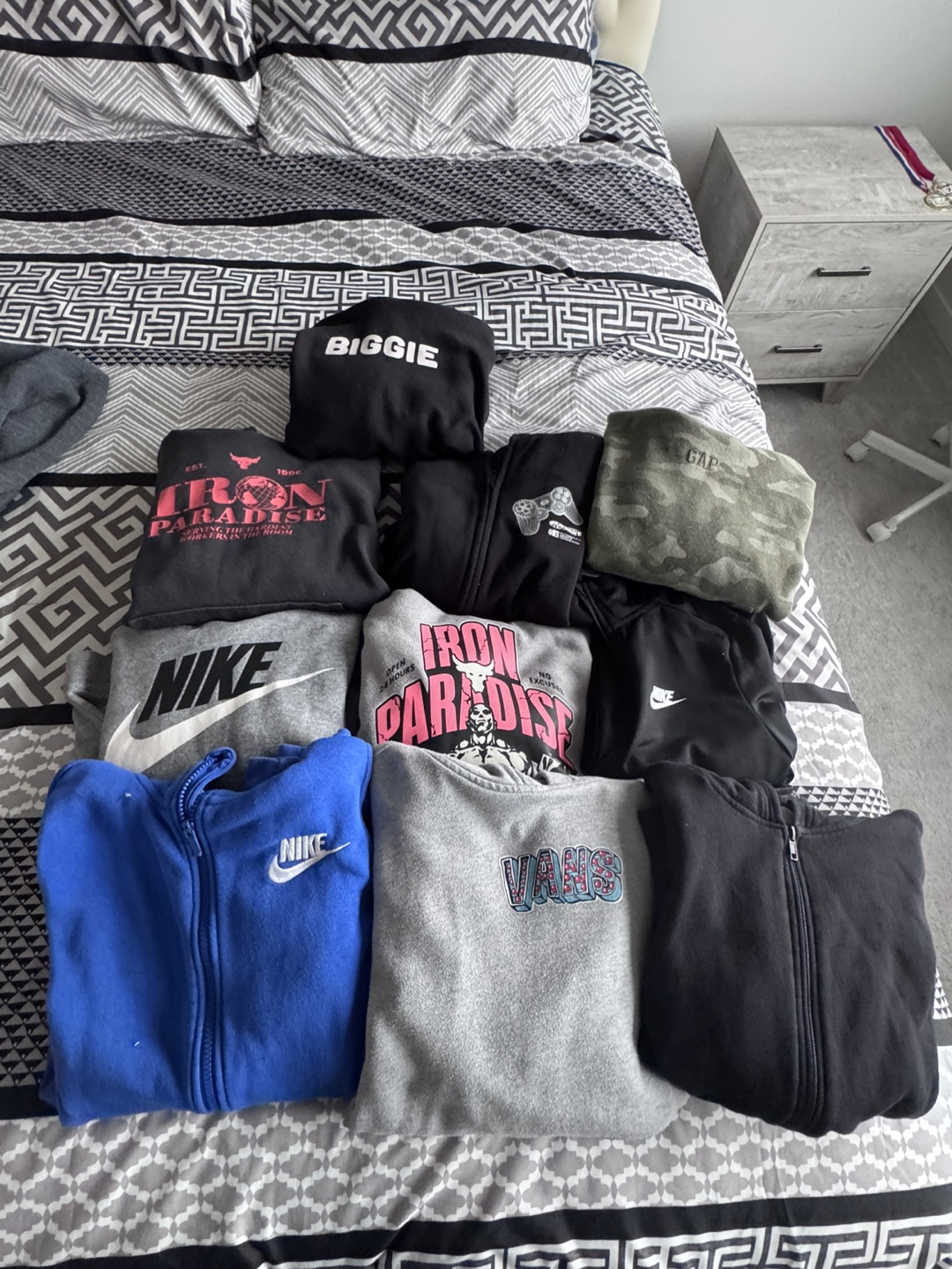 Assorted Hoodies & Sweatshirts - Nike, Vans, Gap