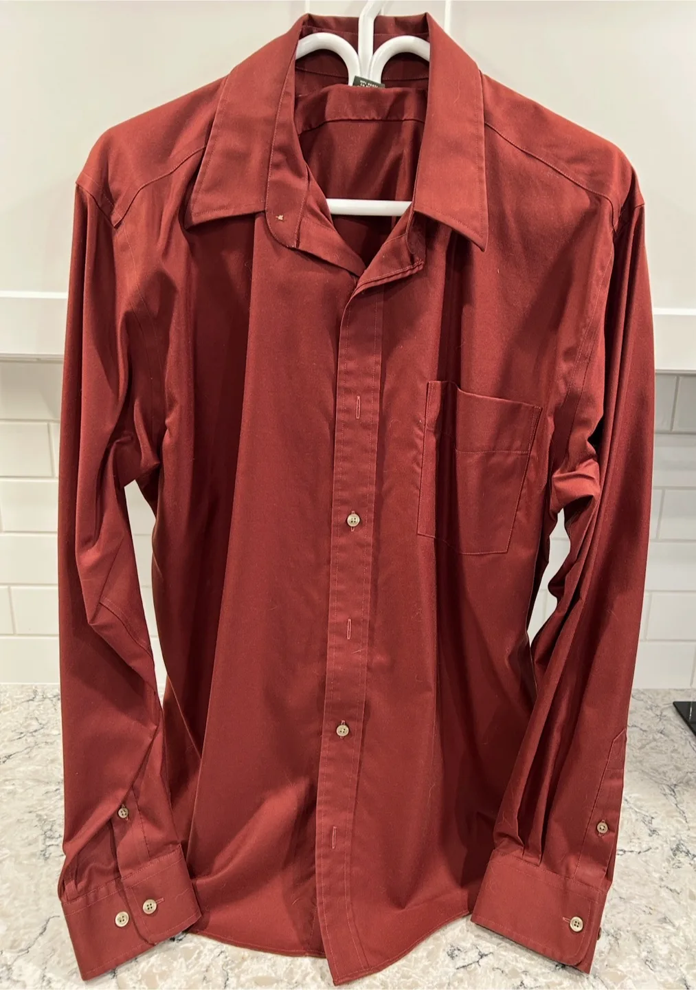 Eddie Bauer Classic Fit Wrinkle and Stain Resistant Shirt