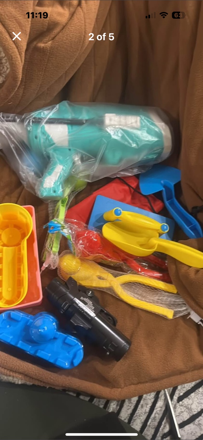 New SNOW toys / sand toys 🧡 - photo 5