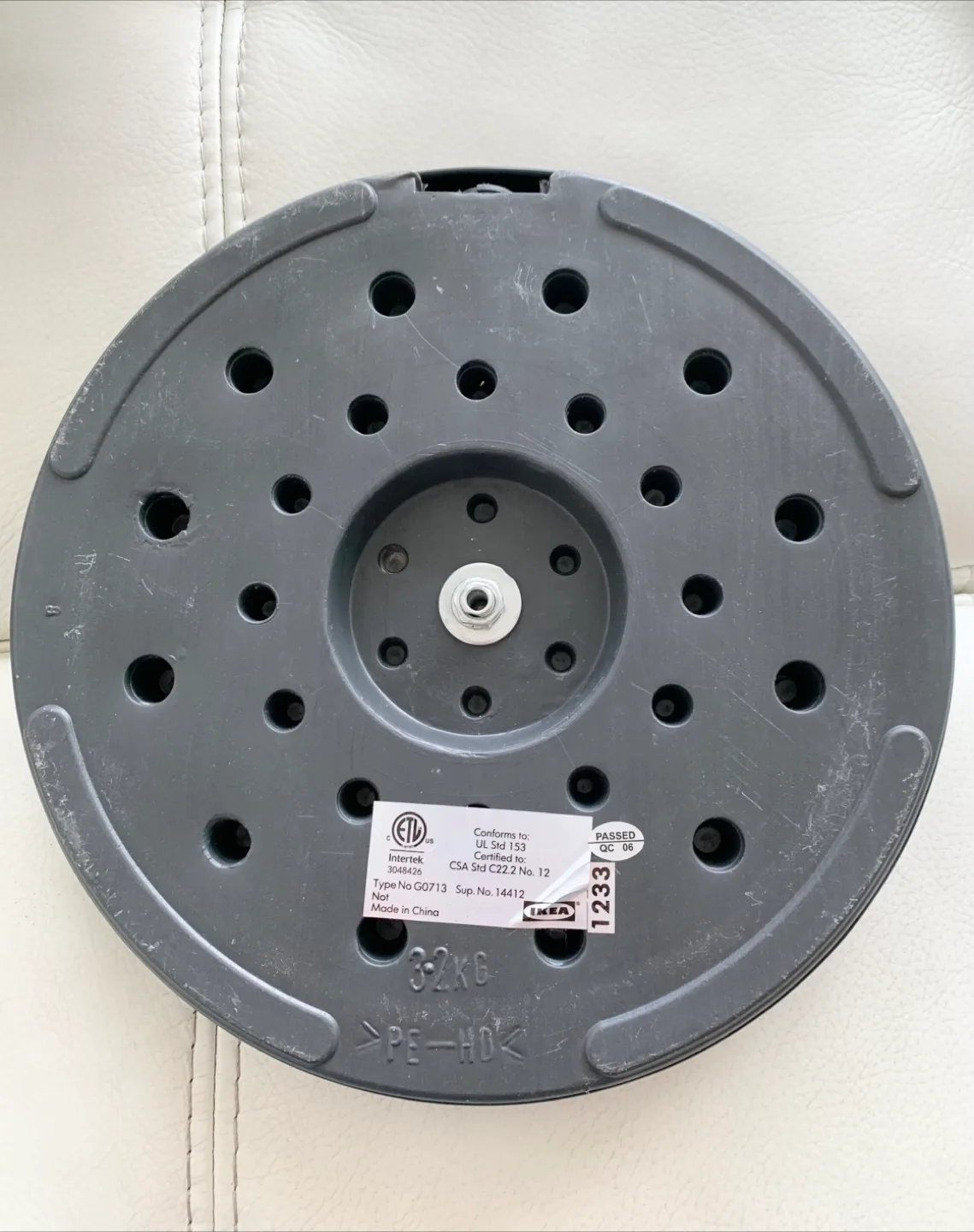 ❗️SOLD❗️💡Black Floor Lamp w/ Adjustable Reading Light image indicator(6)