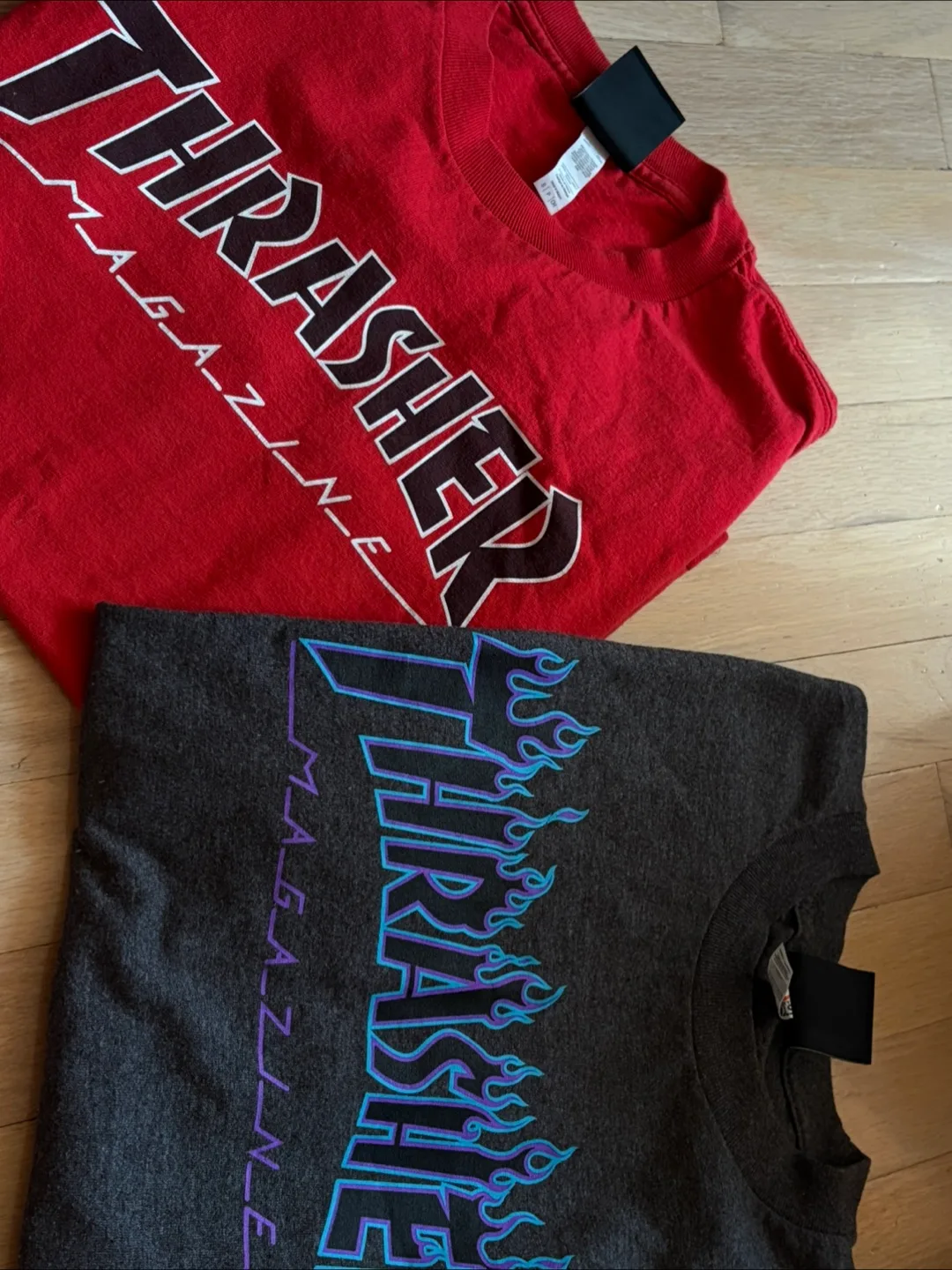 Thrasher T-Shirts (Red & Grey) thumbnail