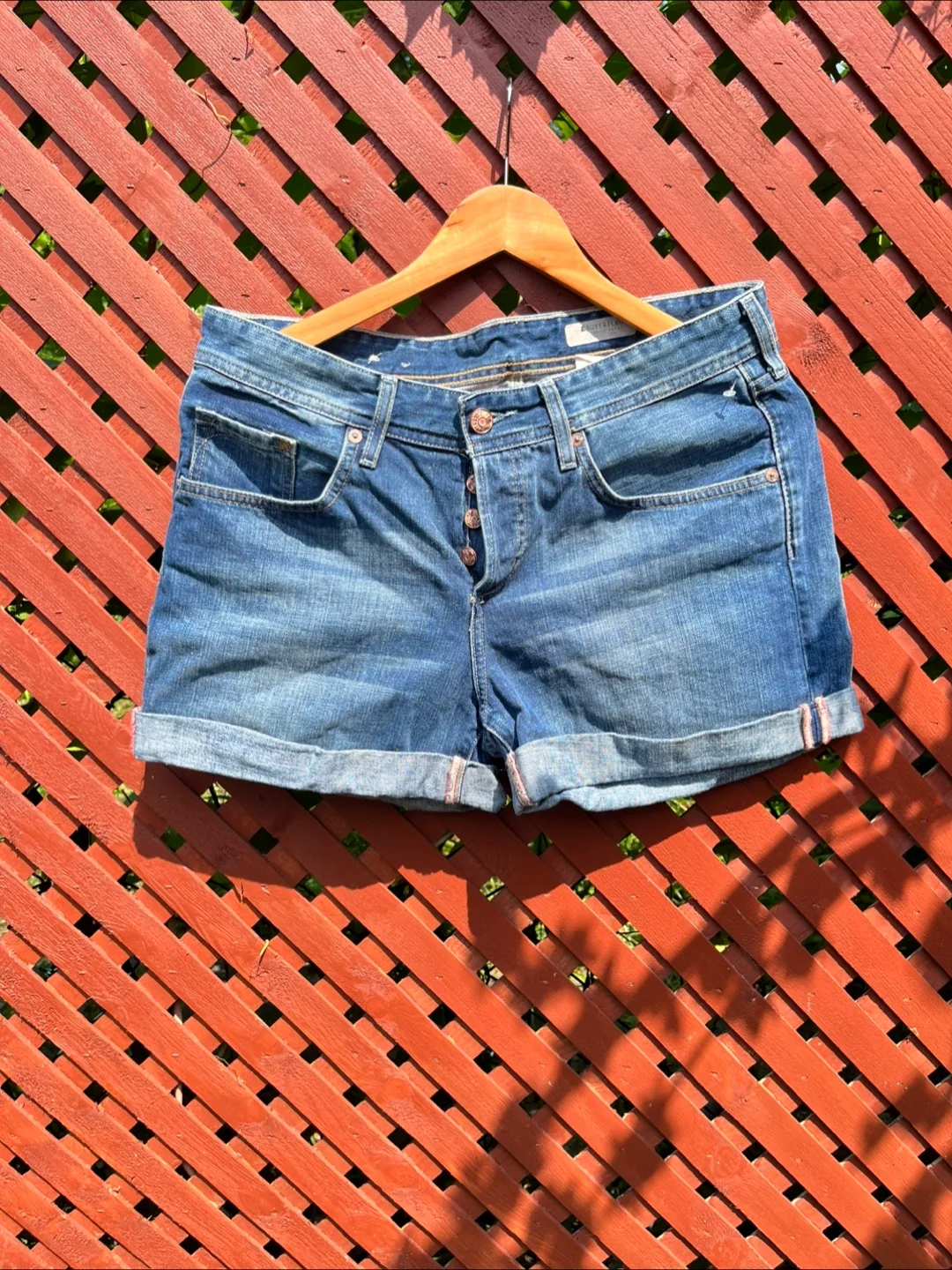 &Boyfriend Denim Shorts - Size US 4 thumbnail