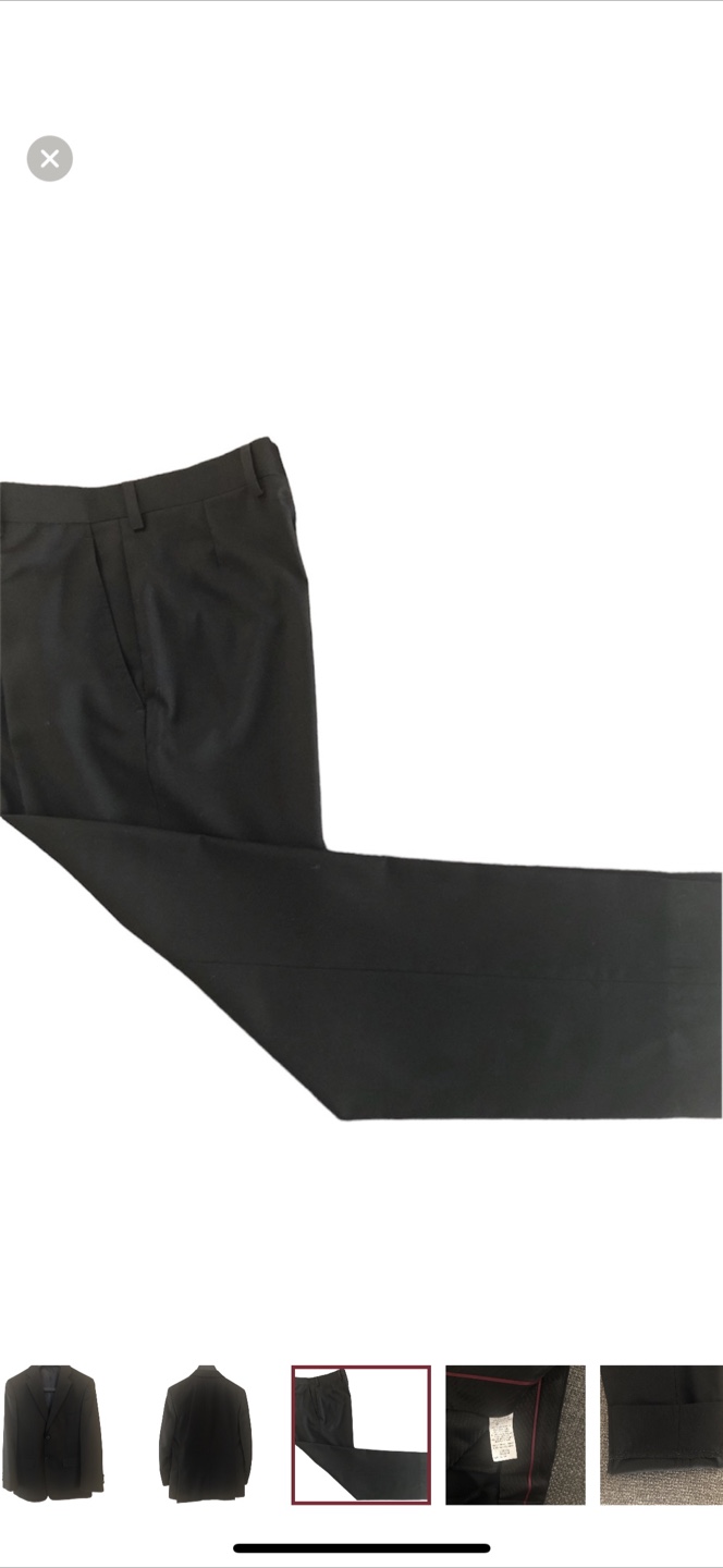 Youth Calvin Klein Black Suit - photo 2