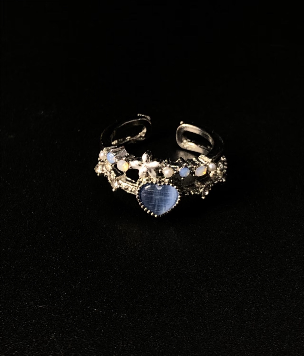 Aquamarine Ring Set of 3 - Brand New - photo 2