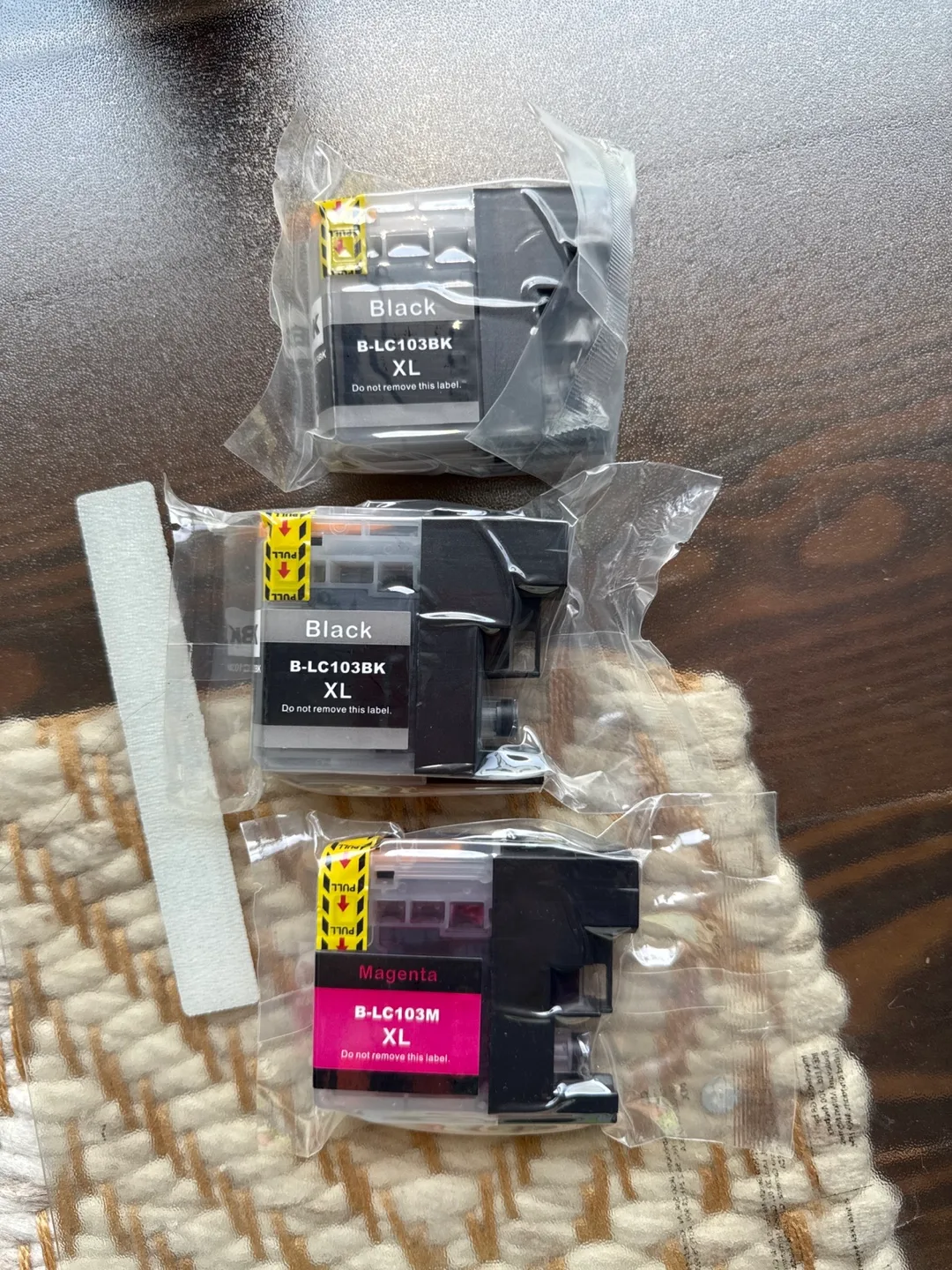 Brother B-LC103BK XL Ink Cartridges - New thumbnail