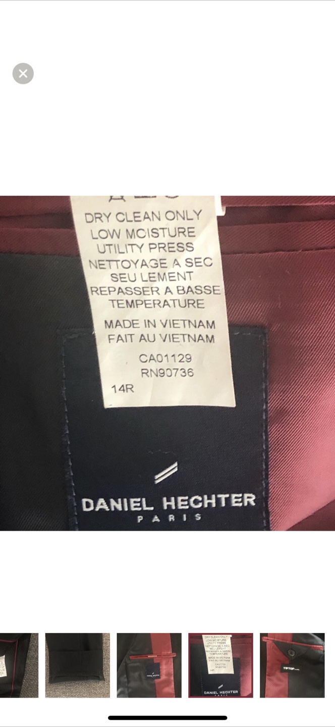 Daniel Hechter Suit - Size 14R - photo 5