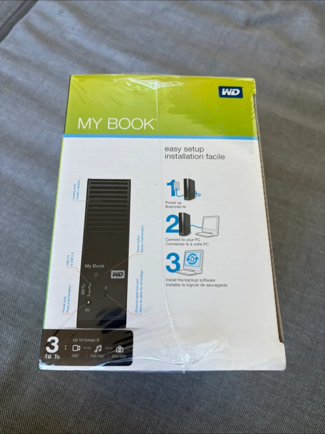 New WD My Book 3TB External Hard Drive image indicator(4)