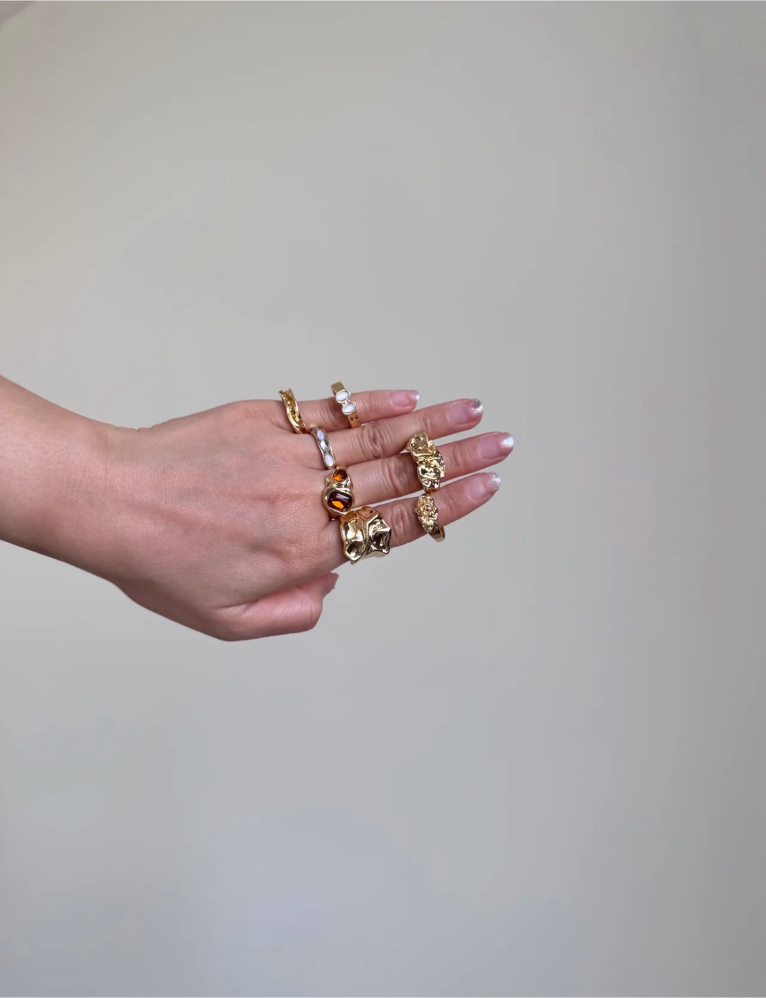 7-Piece Ring Set – Brand New