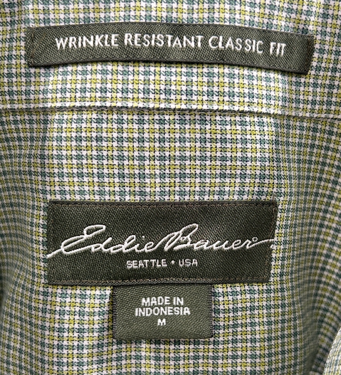 Eddie Bauer Wrinkle Resistant Relaxed Fit Plaid Shirts - photo 5