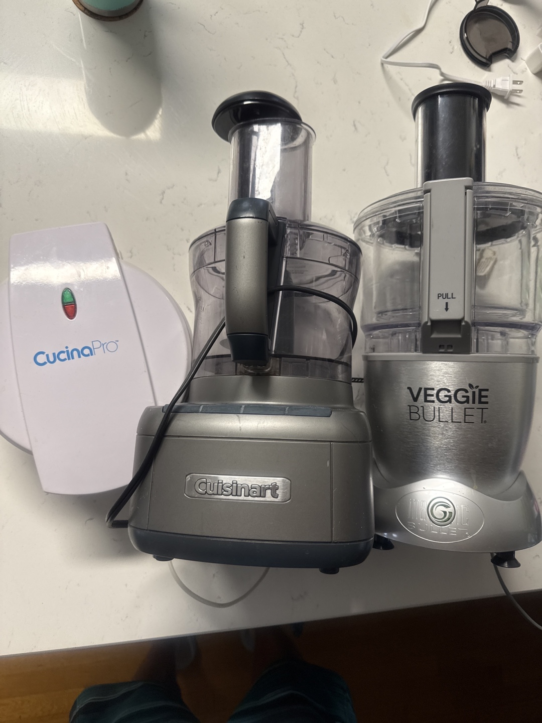 Cuisinart Food Processor and Veggie Bullet