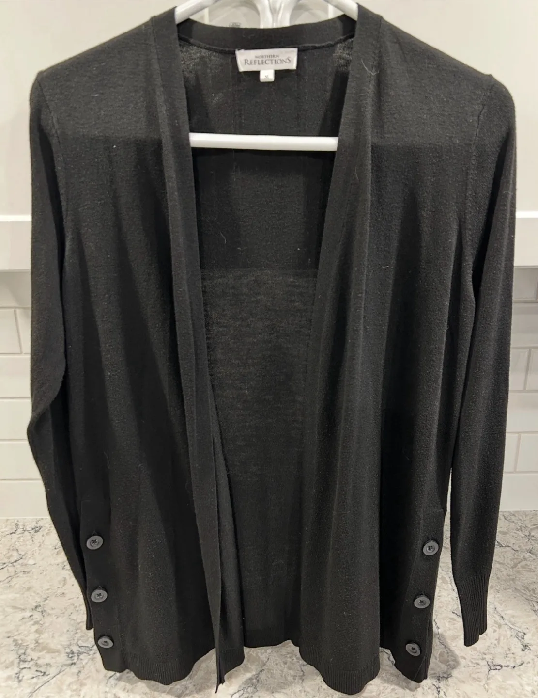 Women’s Light Weight Black Sweater/Cardigan ($15 each) image indicator(2)