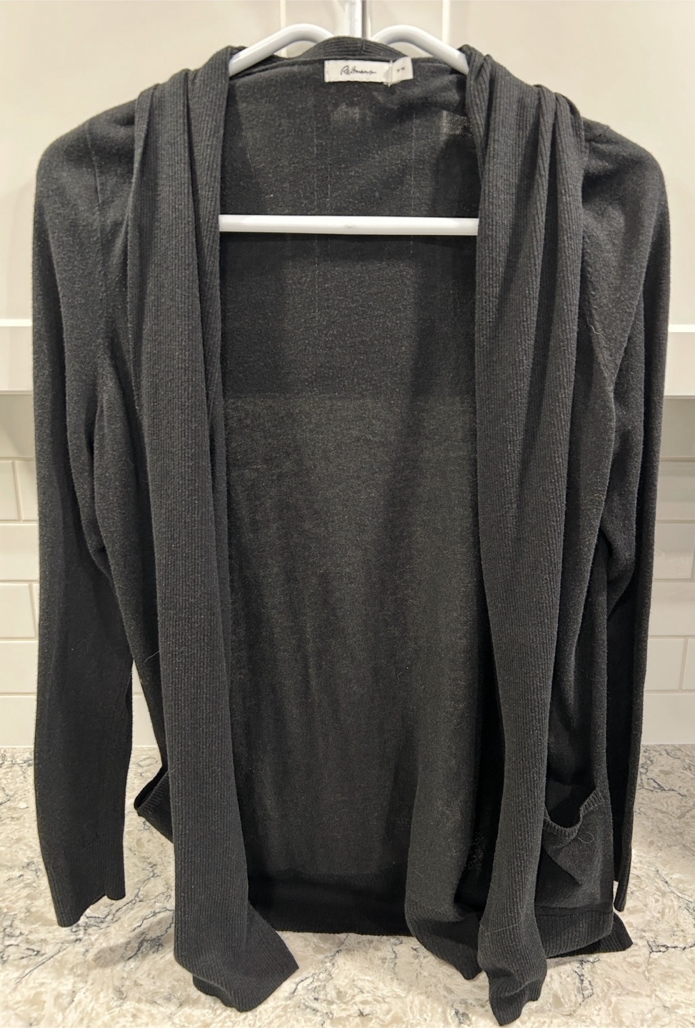 Women’s Black Light Weight Cardigan/Sweater  (Reitmans)