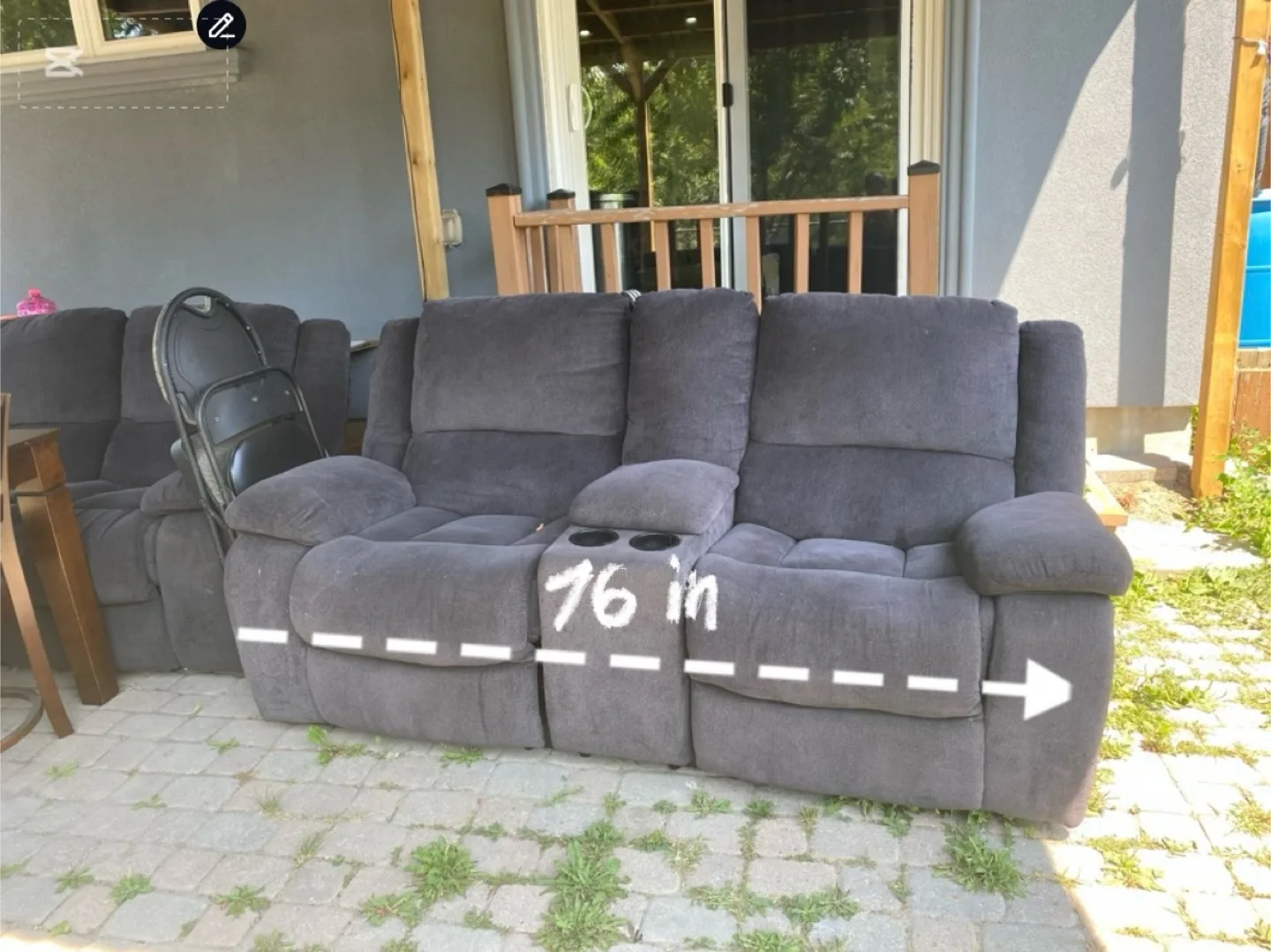 2 Reclining Sofas thumbnail
