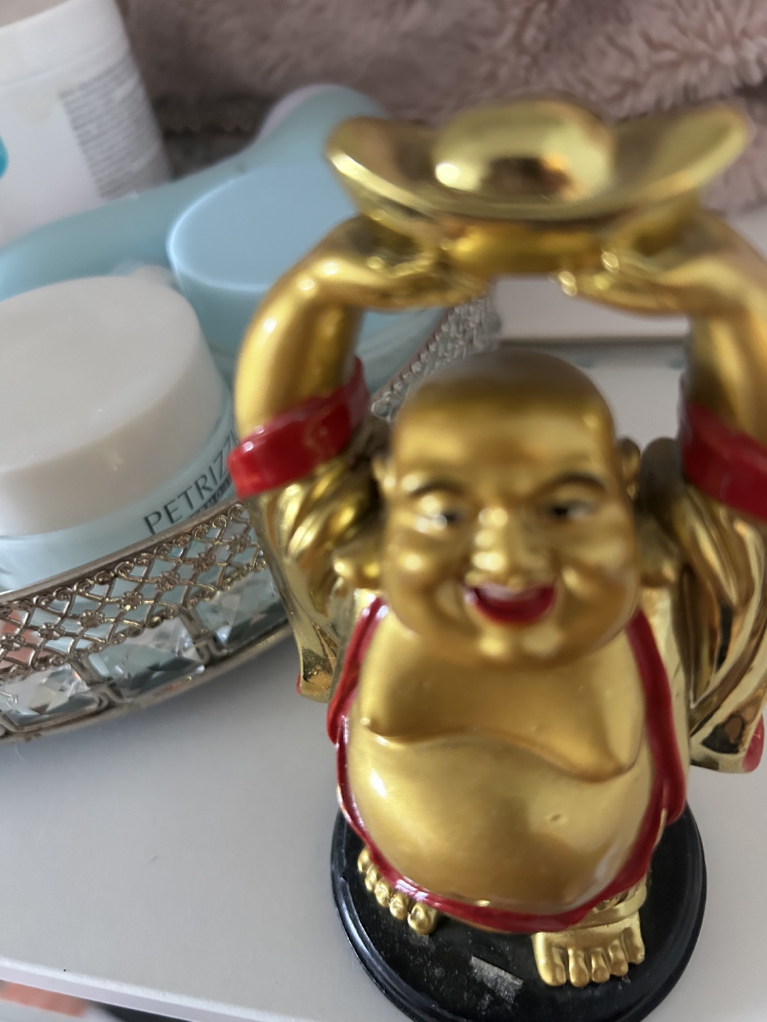 Buddha Statue - Gold Colour 🧡