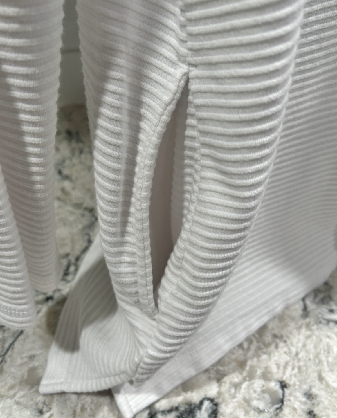 Women’s White Ribbed Cardigan Sweater (Northern Reflections) - photo 3