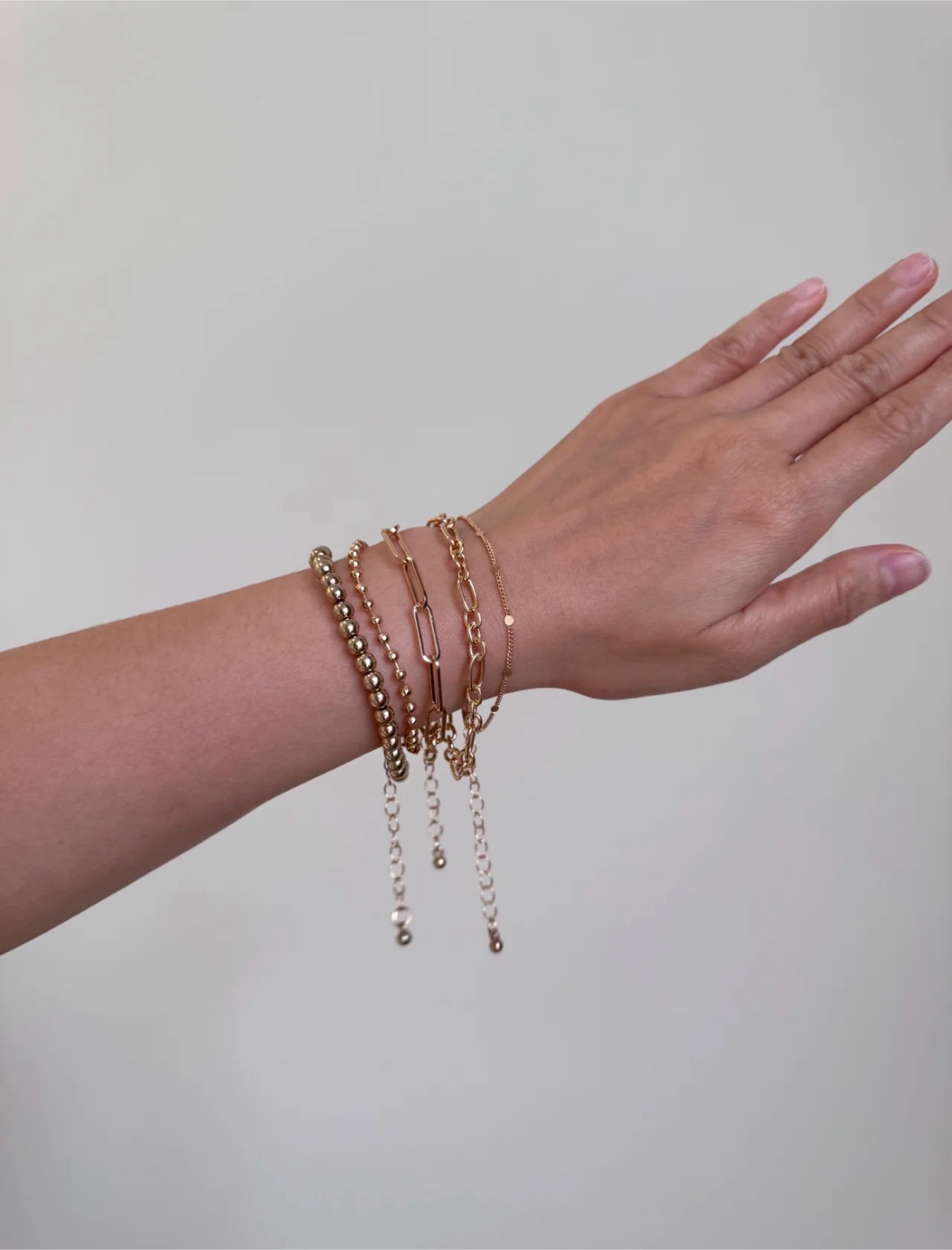 5-Piece Bracelet Layering Set – Brand New - photo 3