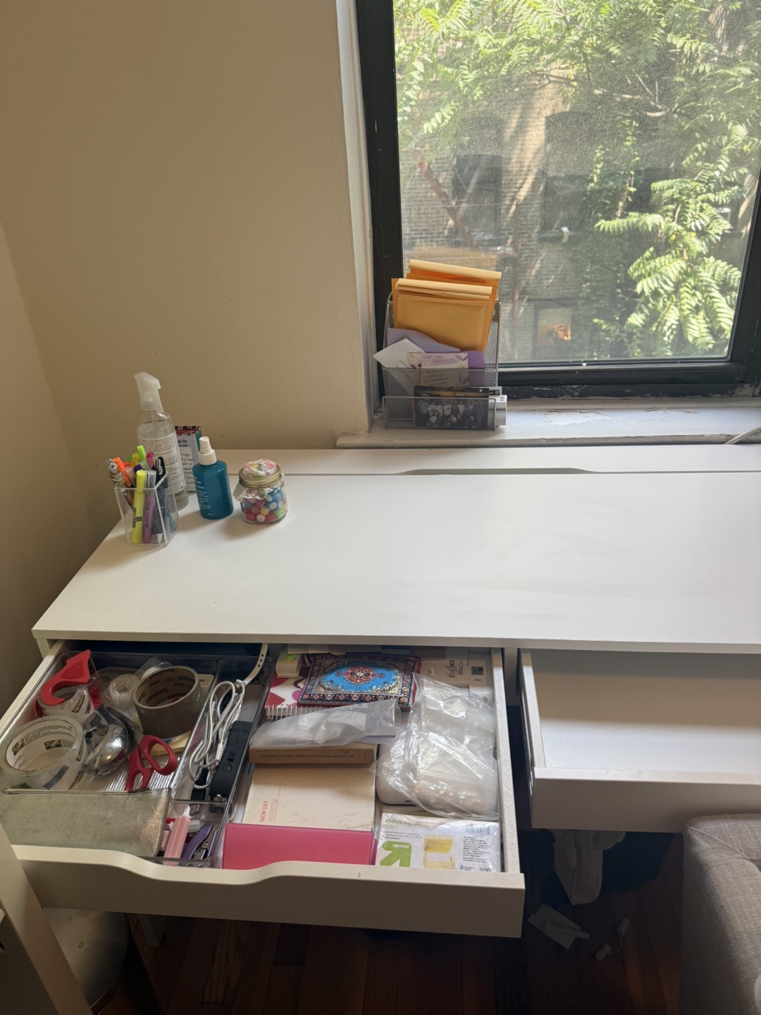 IKEA Alex Desk, White - photo 5