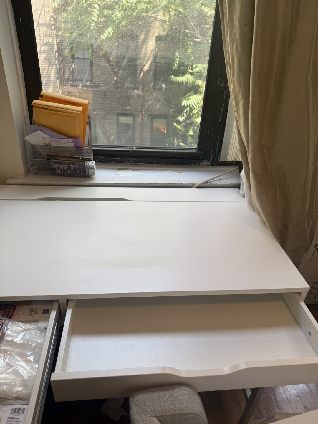 IKEA Alex Desk, White - photo 4