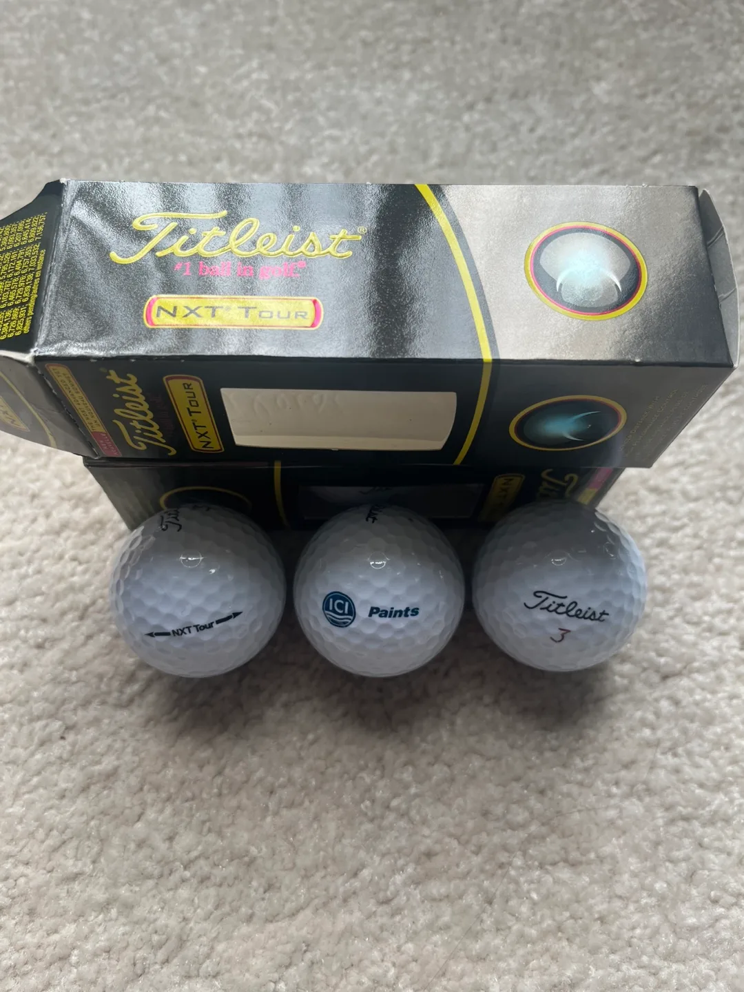 Titleist NXT Tour Golf Balls - New in Box thumbnail