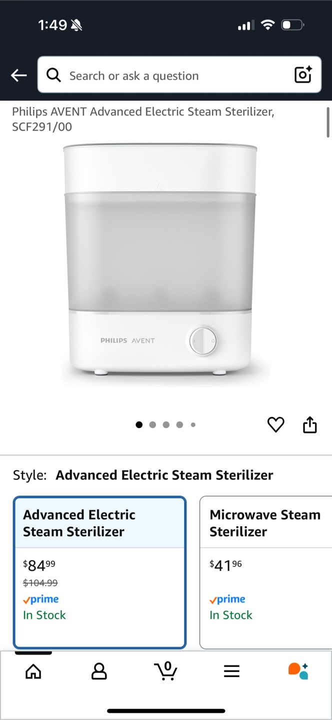 Philips Avent Advanced Electric Steam Sterilizer - photo 4