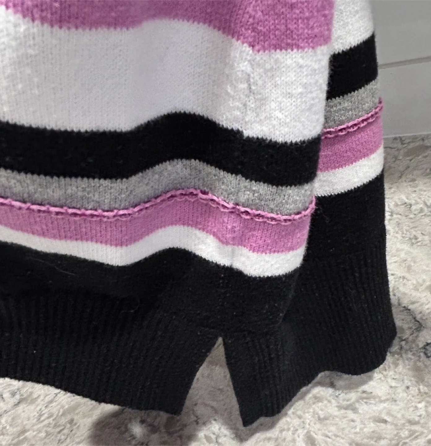 Women’s Striped Lightweight Sweater Shirt (Northern Reflections) image indicator(4)