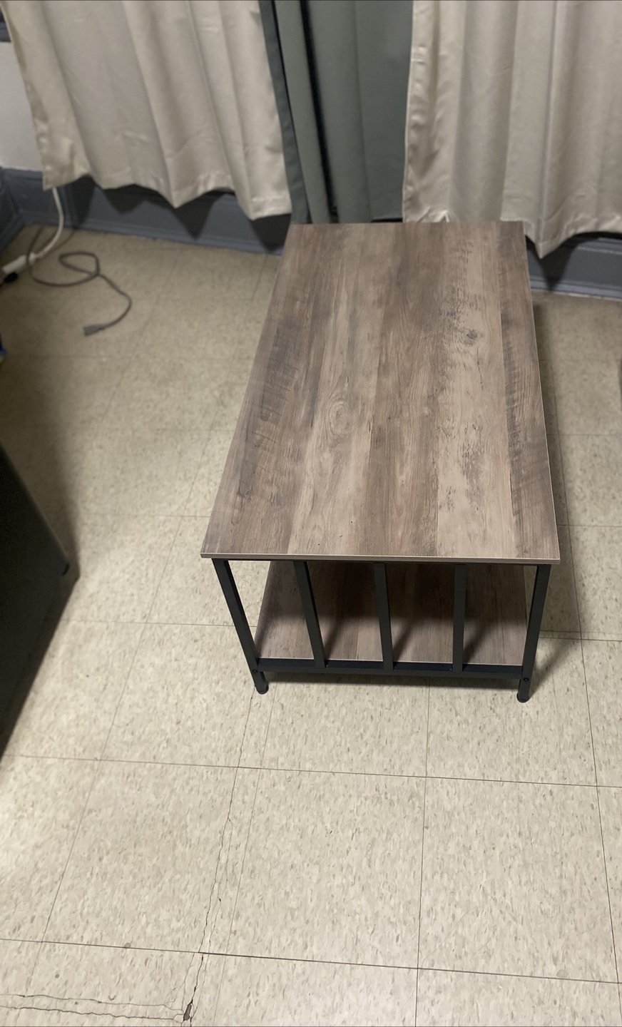 Homeiju Coffee Table - 39 inch Grey Wash - photo 3