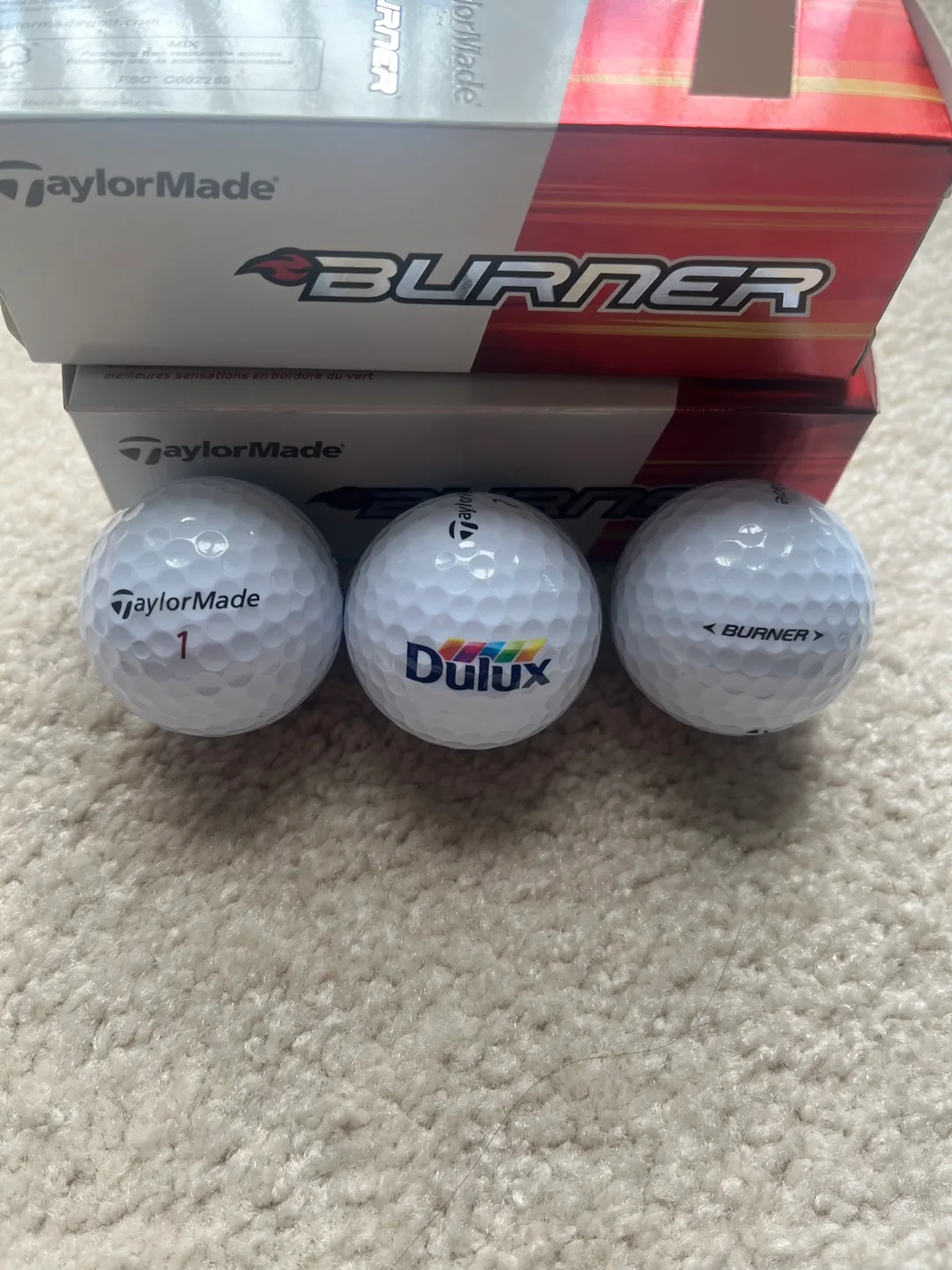 TaylorMade Burner Golf Balls thumbnail