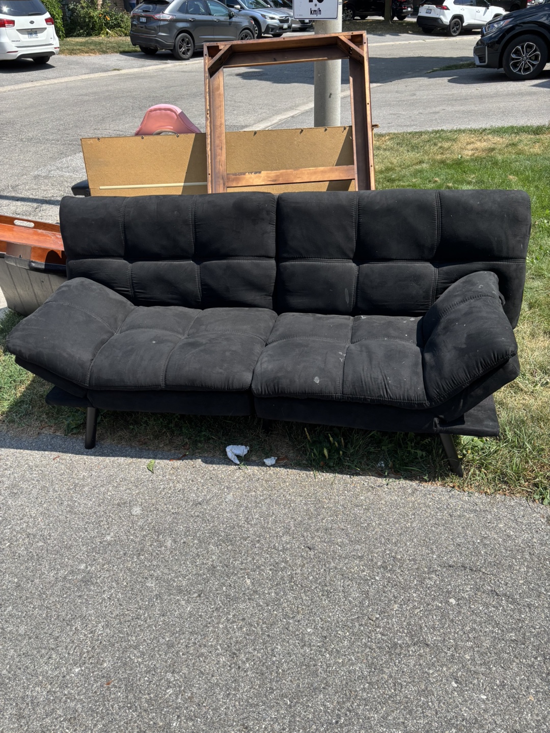 Black Futon Couch