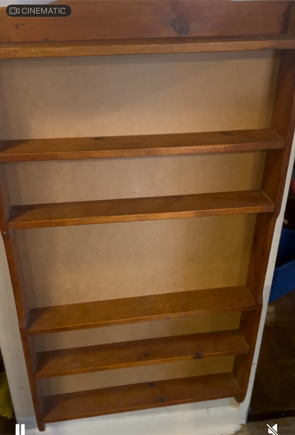 Wooden Wall Shelf - 4 Tier image indicator(3)