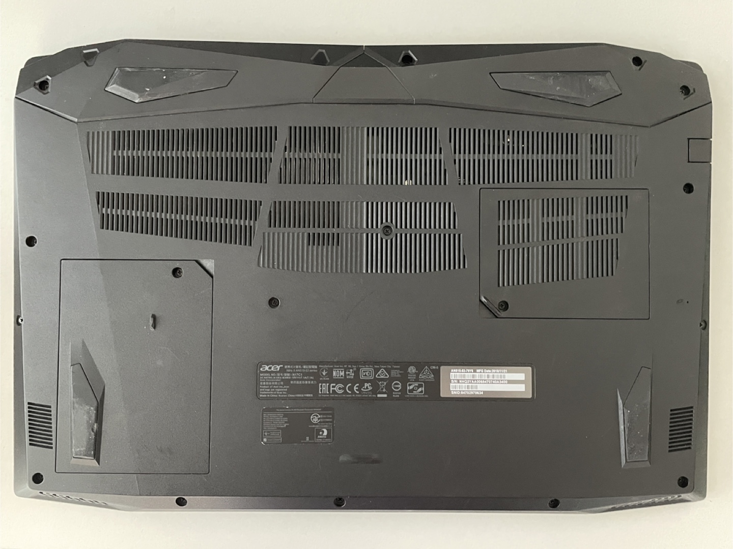 Acer Nitro 5 Gaming Laptop Without SSD - i7 8th Gen, GTX1050TI - photo 3