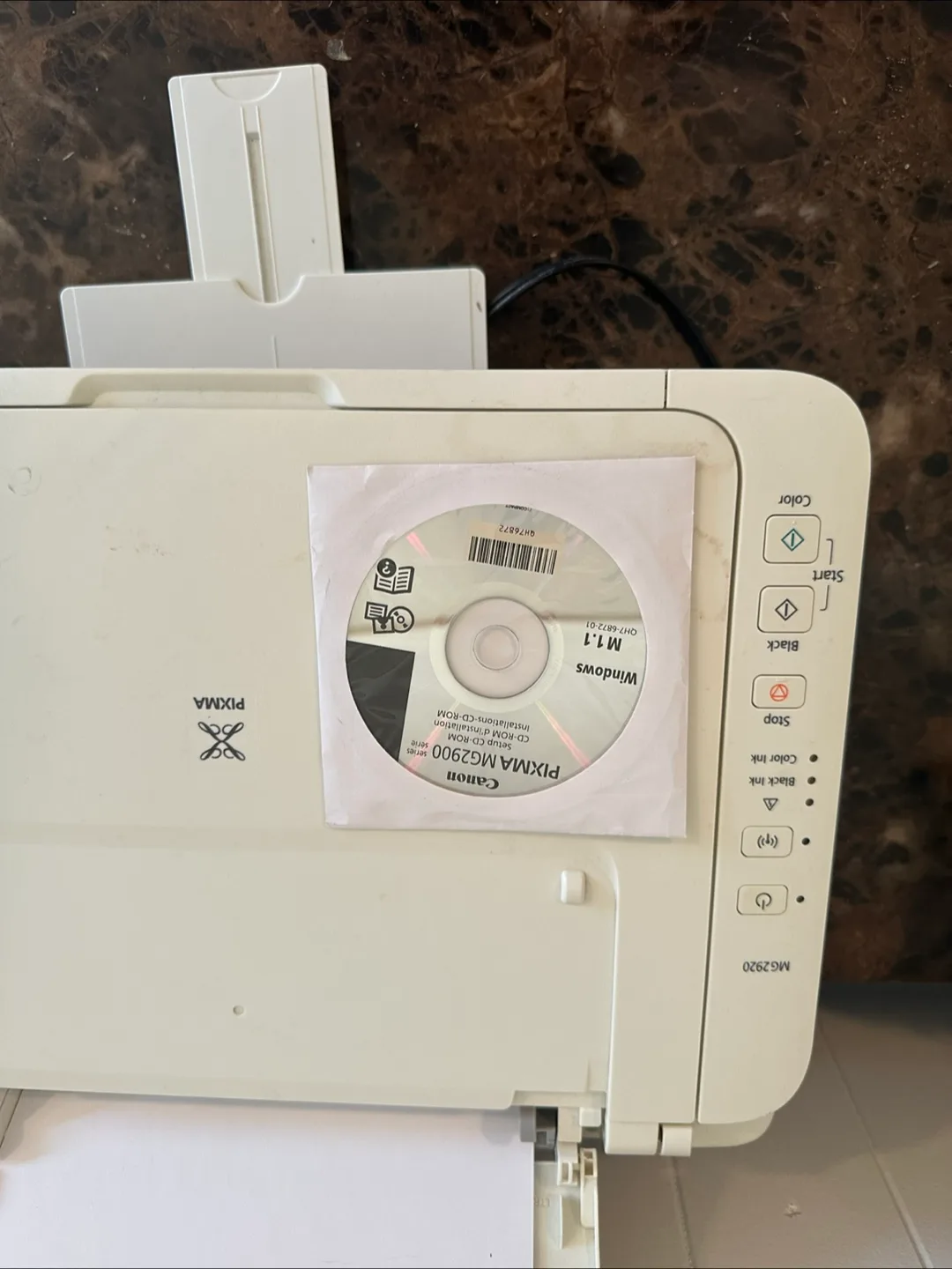 Canon PIXMA MG2920 Printer with Ink & Software image indicator(2)