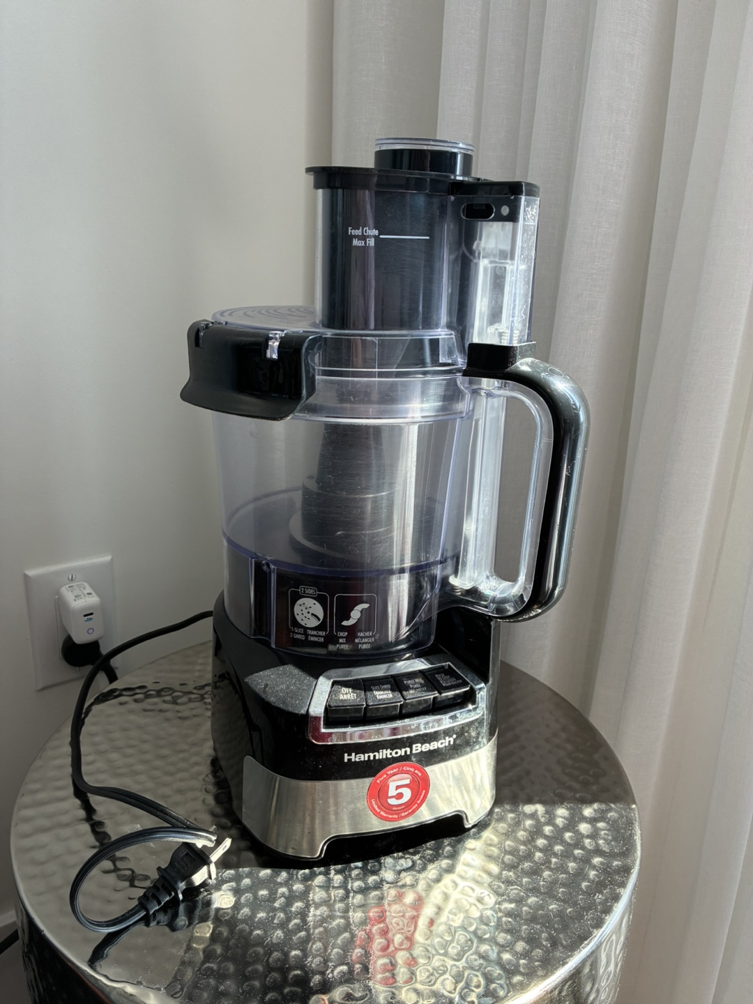 Hamilton Beach Food Processor w/ Attachments - photo 5