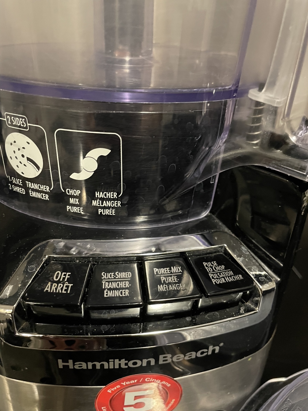 Hamilton Beach Food Processor w/ Attachments - photo 2