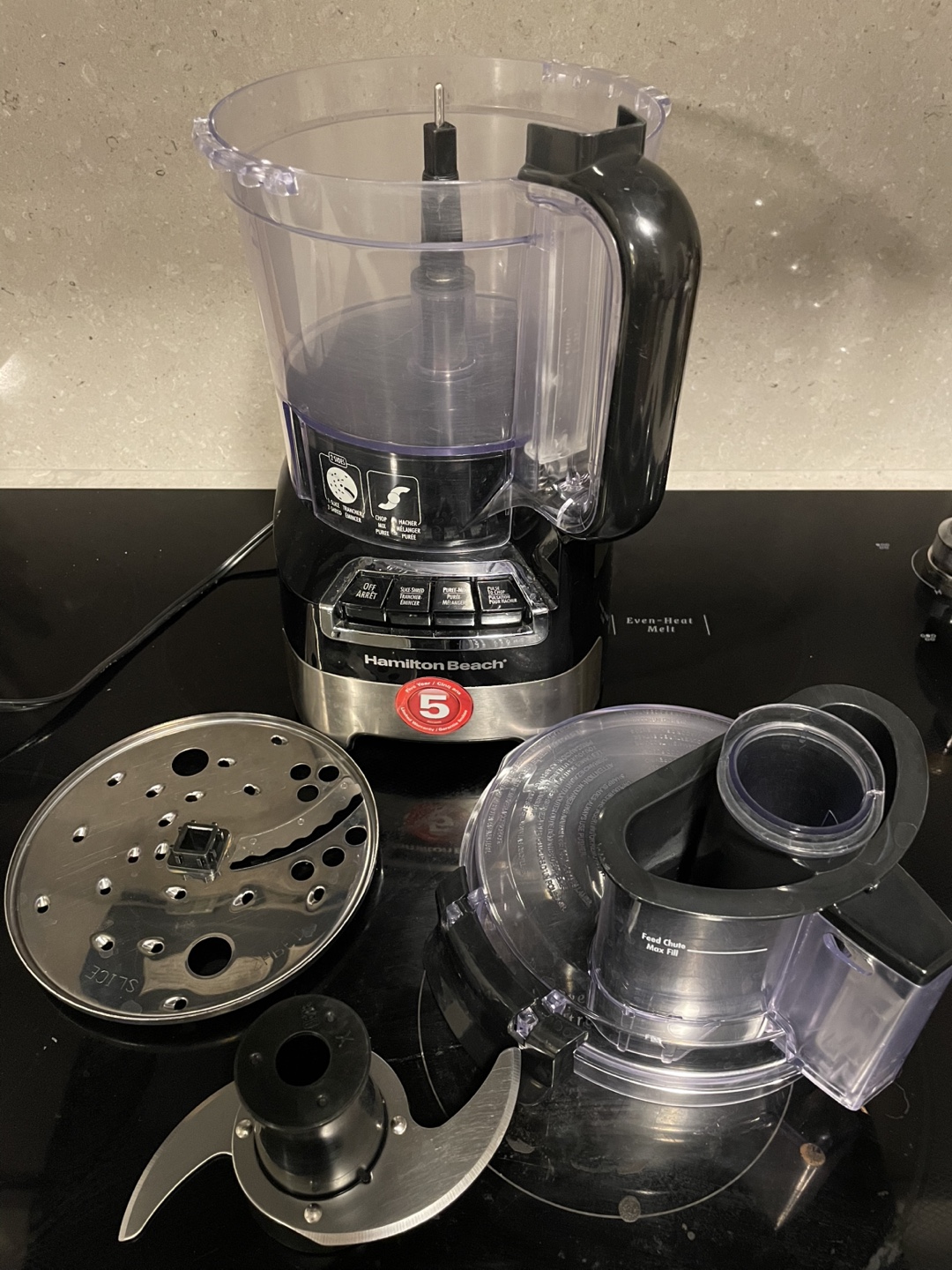 Hamilton Beach Food Processor w/ Attachments - photo 3