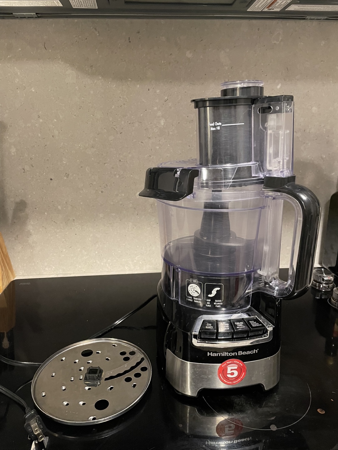 Hamilton Beach Food Processor w/ Attachments - photo 4