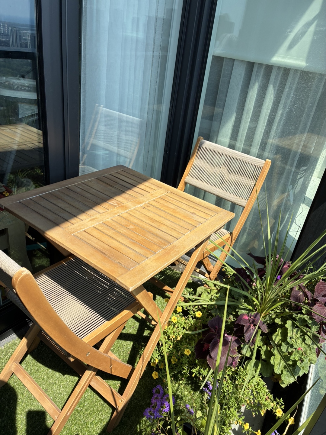 Outdoor Patio Table and Chairs Set - photo 2