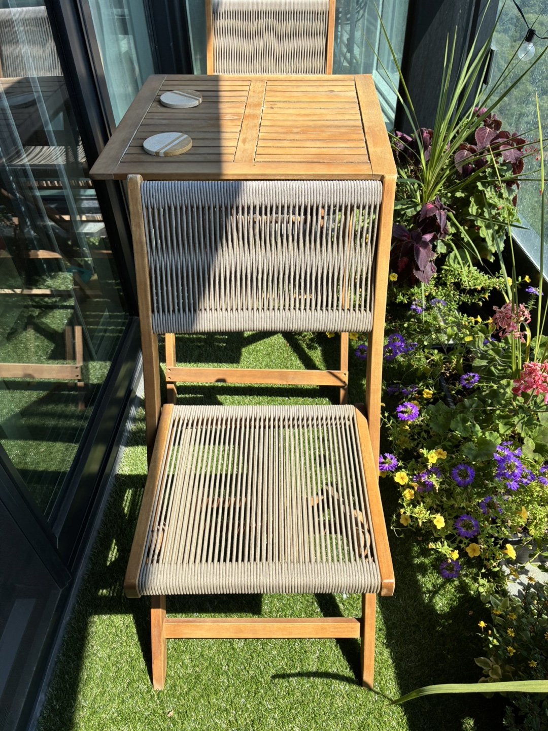Outdoor Patio Table and Chairs Set - photo 4
