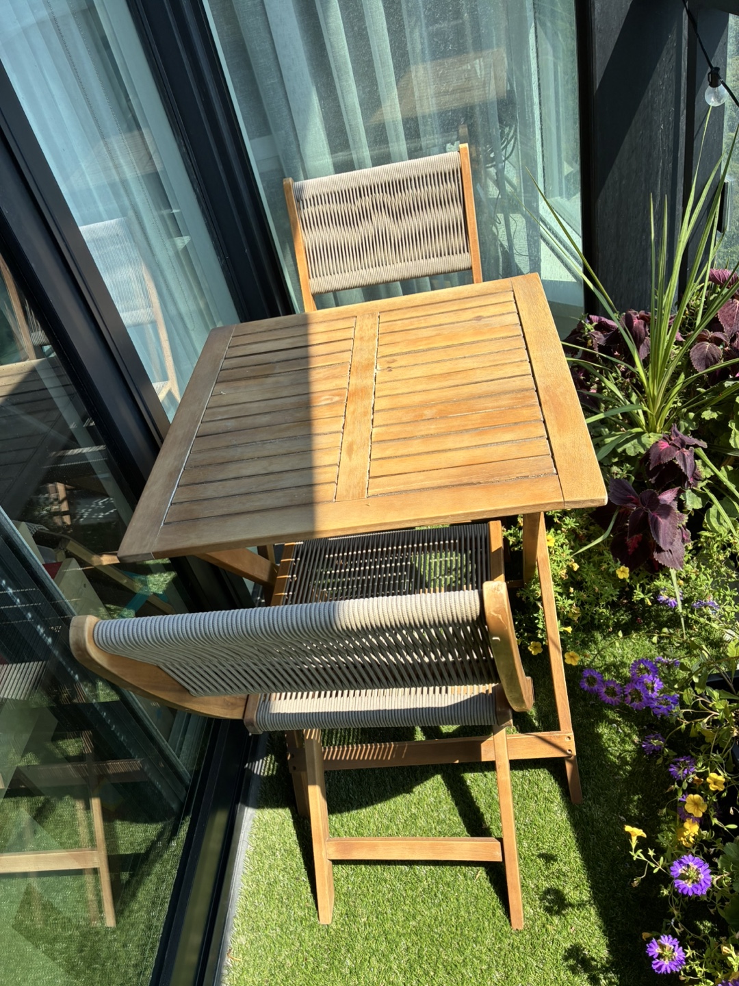 Outdoor Patio Table and Chairs Set - photo 3