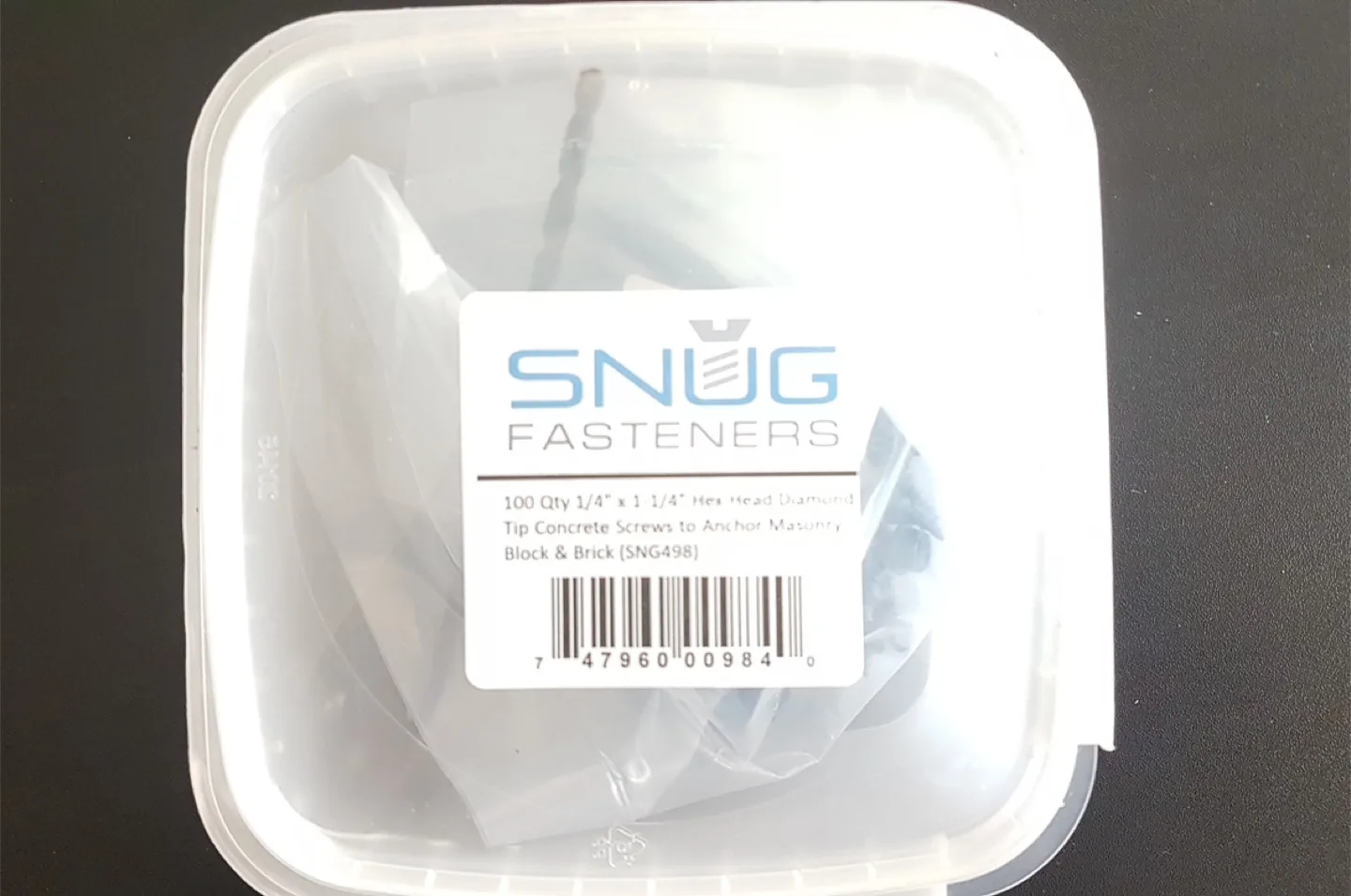 Snug Thread Masonry Screws image indicator(4)