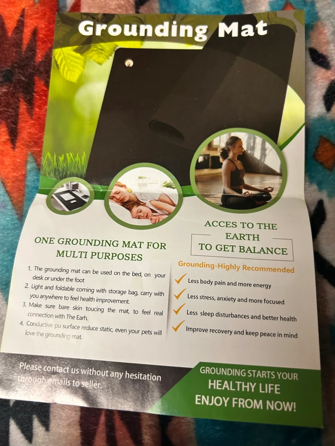 Grounding Mat - Health Charger image indicator(2)