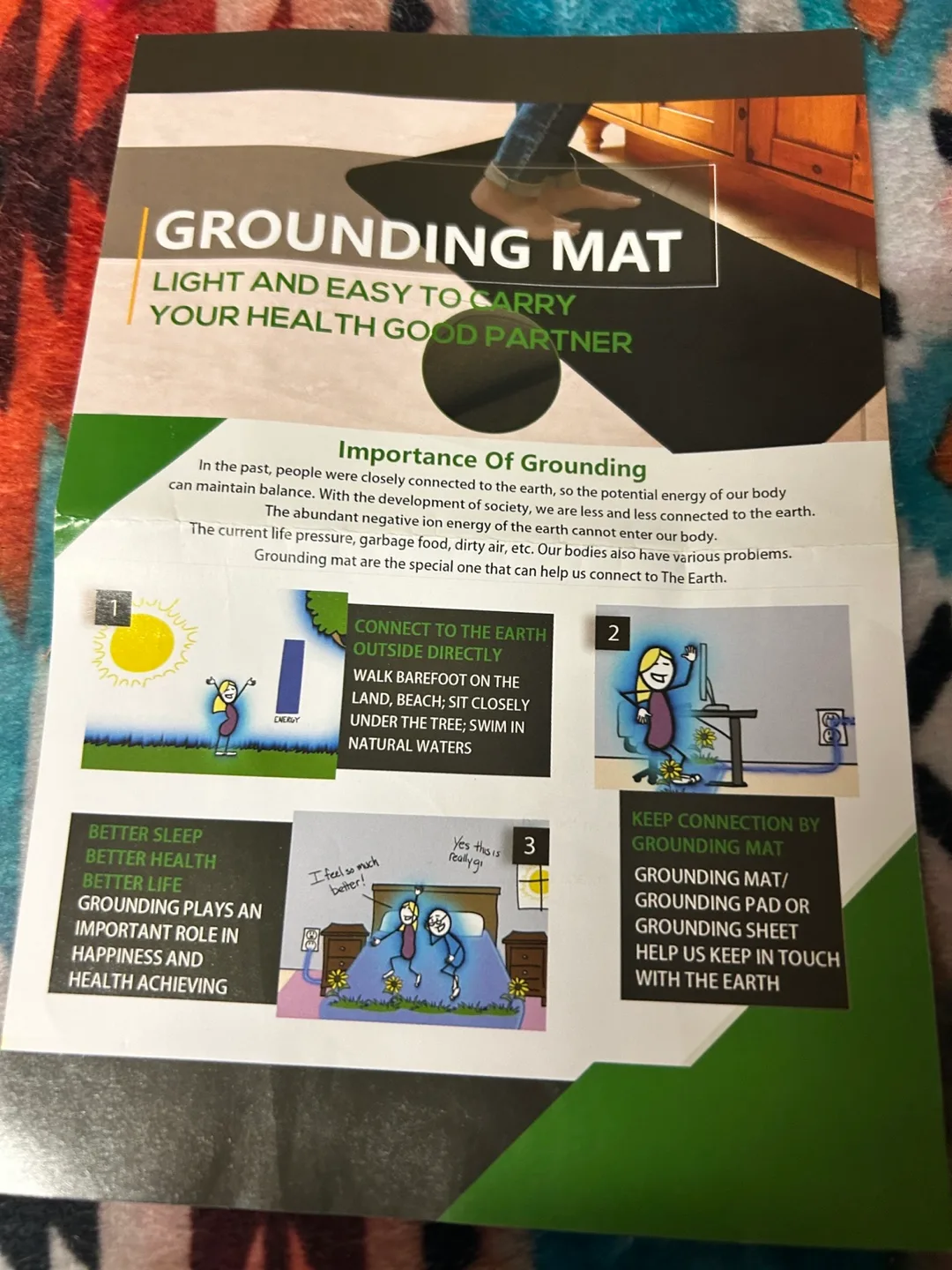 Grounding Mat - Health Charger image indicator(3)