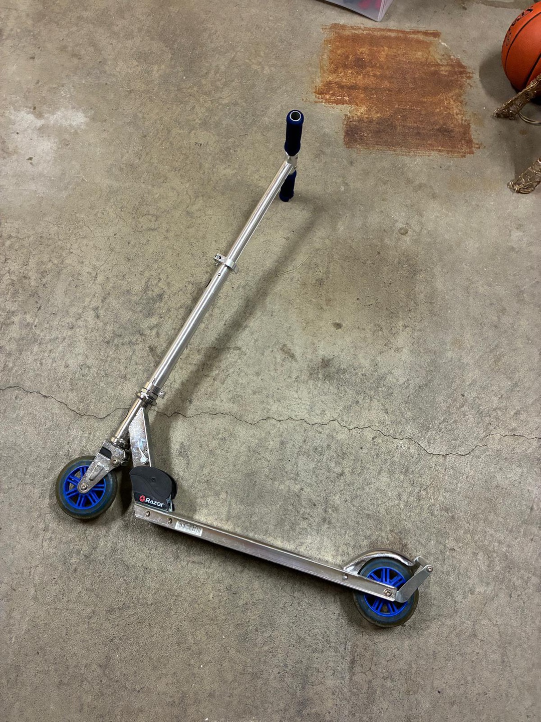 Razor Scooter - Silver & Blue